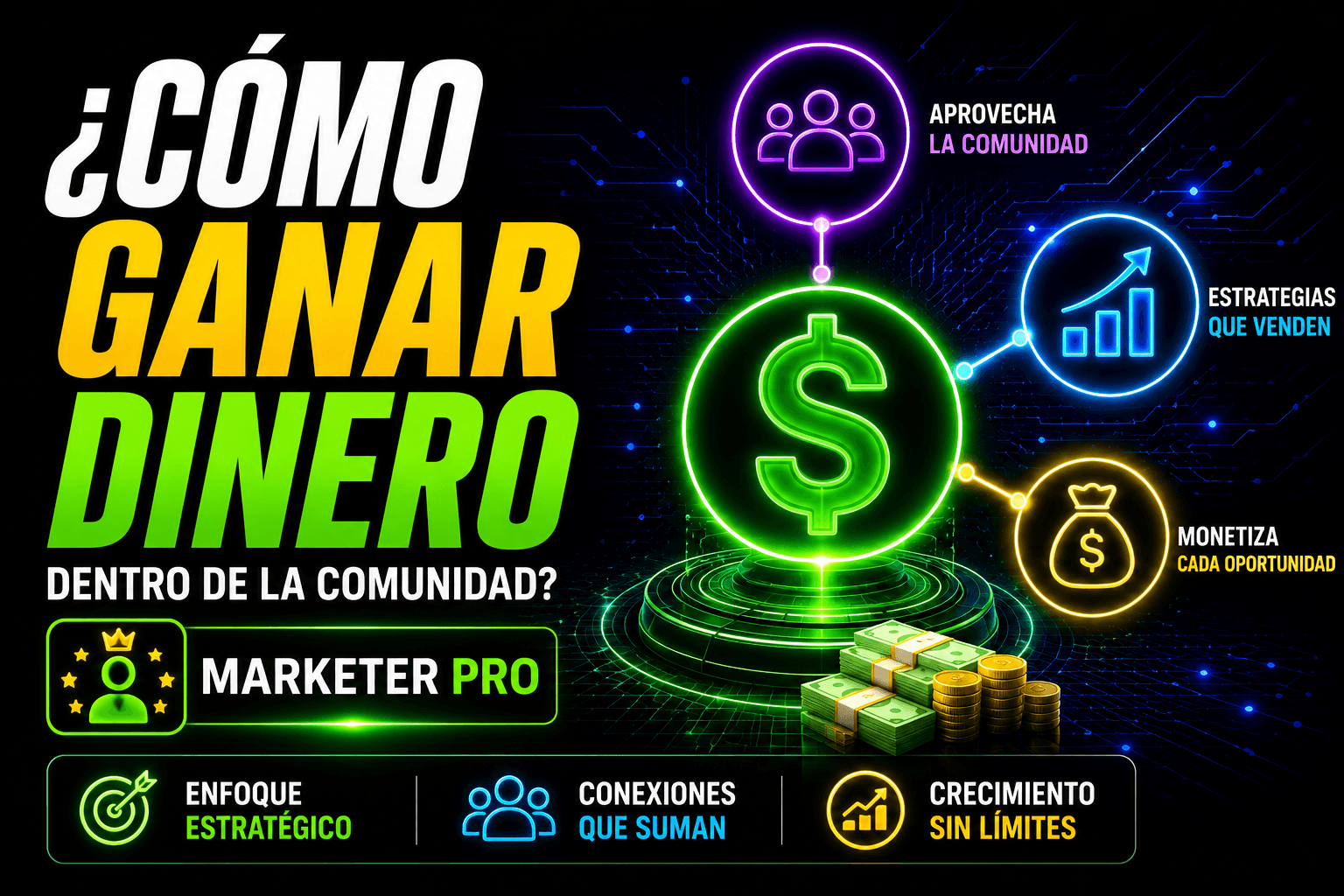 ¿Cómo Ganar Dinero Dentro de la Comunidad?