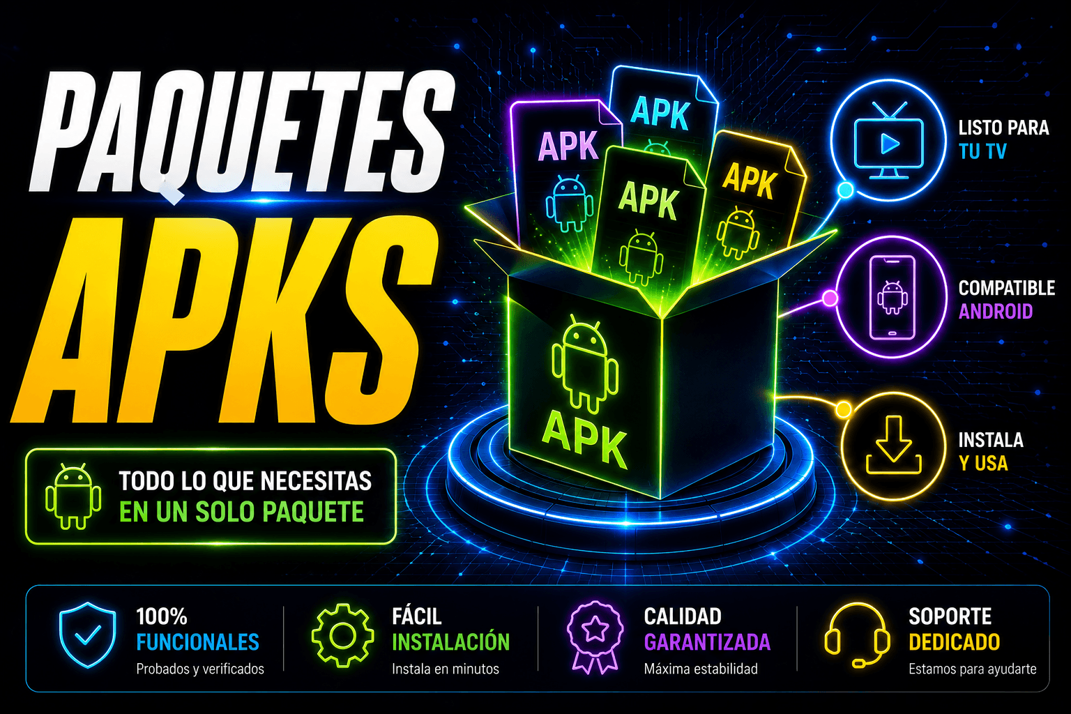 Paquetes APKs - 39 USD