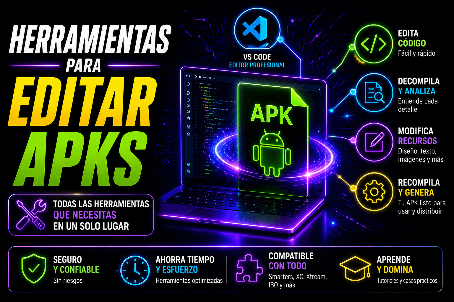 Herramientas para Editar APKs