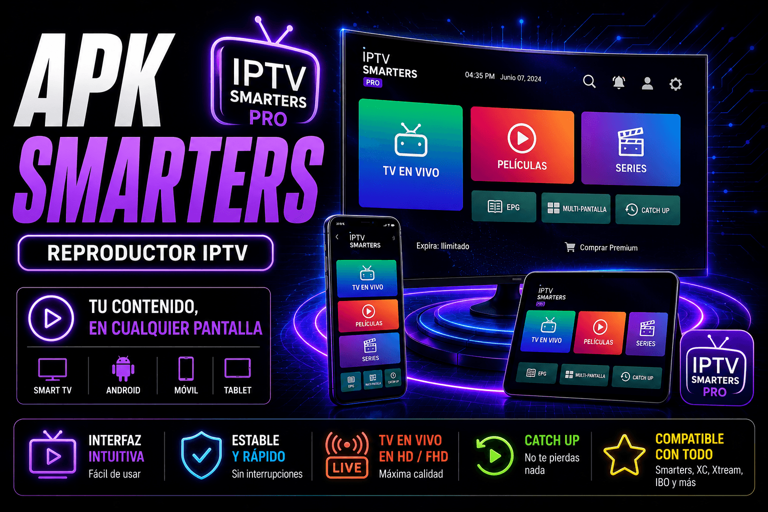 APKs Formato Smarters